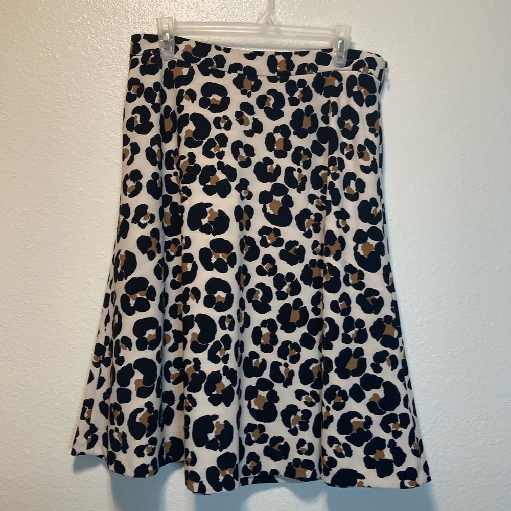 Leopard Print Skirt